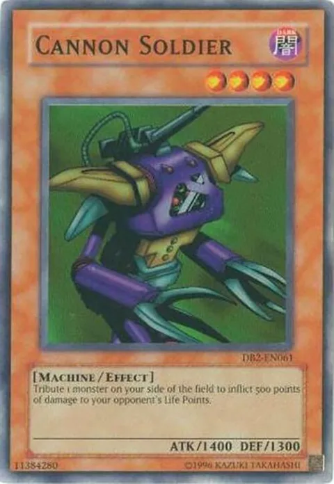 Cannon Soldier DB2-EN061 Yu-Gi-Oh card from Dark Beginning 2
