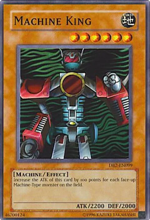 Machine King DB2-EN099 Yu-Gi-Oh card from Dark Beginning 2