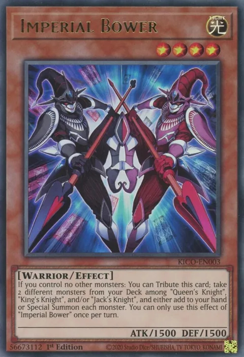Imperial Bower KICO-EN003 Yu-Gi-Oh card from King's Court