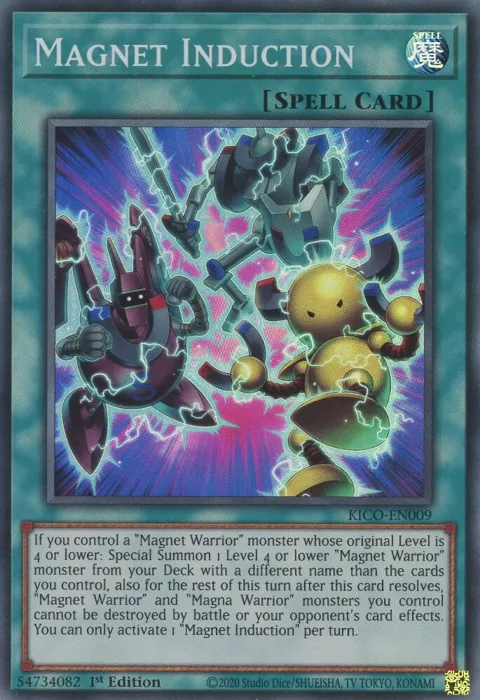 Magnet Induction KICO-EN009 Yu-Gi-Oh card from King's Court