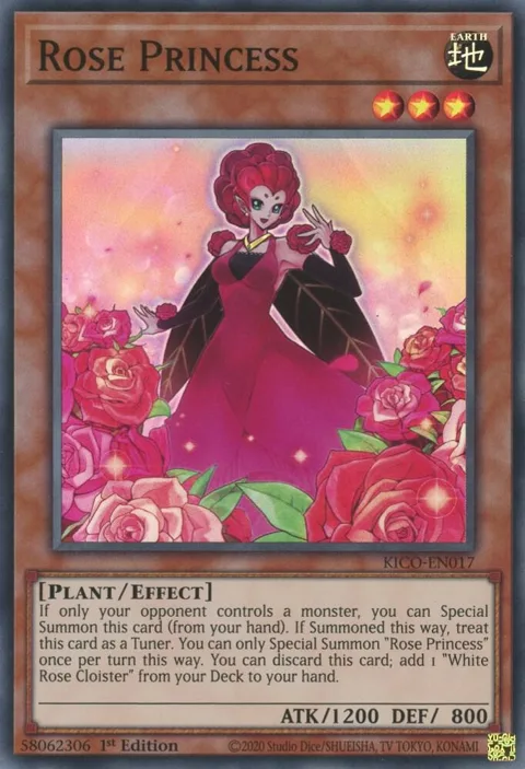 Rose Princess KICO-EN017 Yu-Gi-Oh card from King's Court