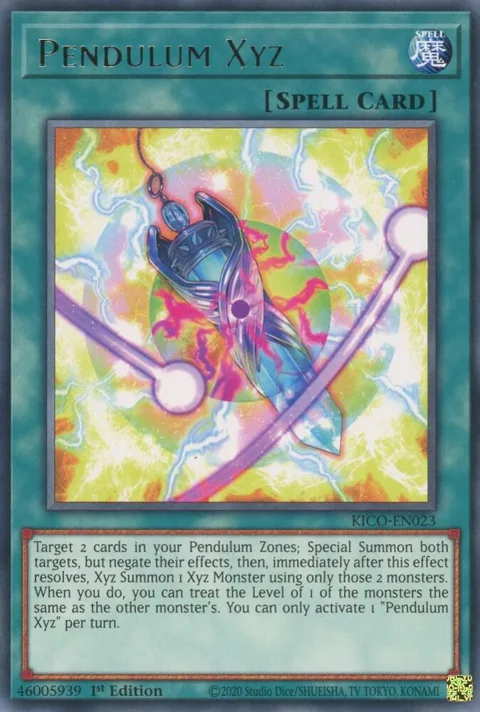 Pendulum Xyz KICO-EN023 Yu-Gi-Oh card from King's Court