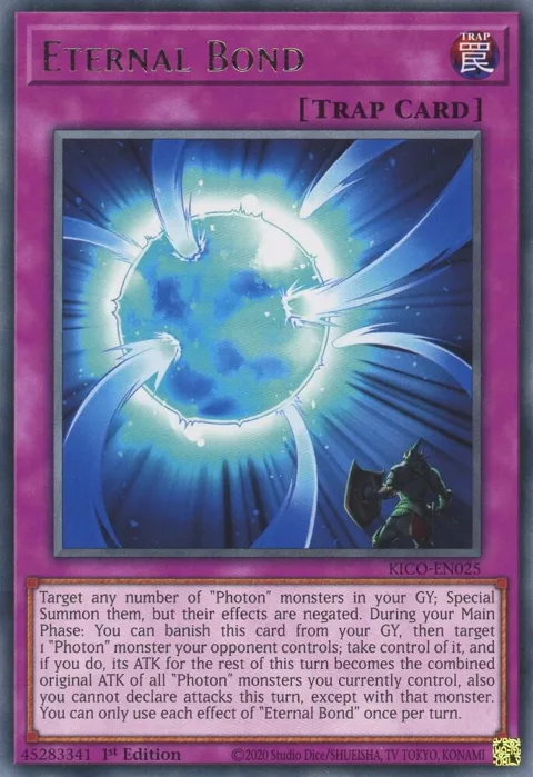 Eternal Bond KICO-EN025 Yu-Gi-Oh card from King's Court