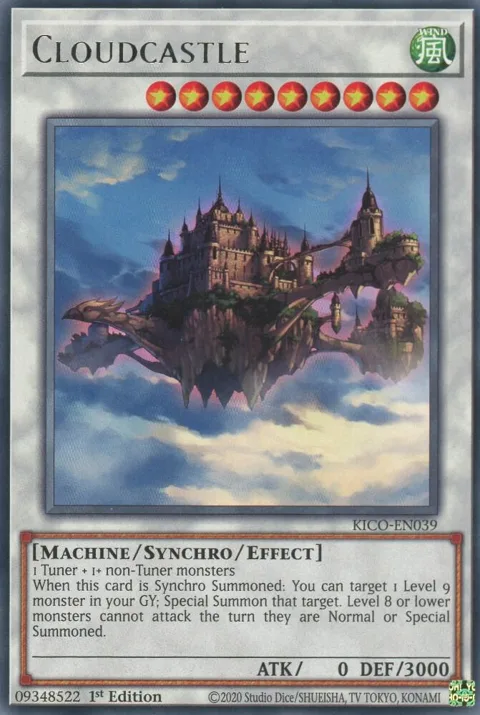 Cloudcastle KICO-EN039 Yu-Gi-Oh card from King's Court