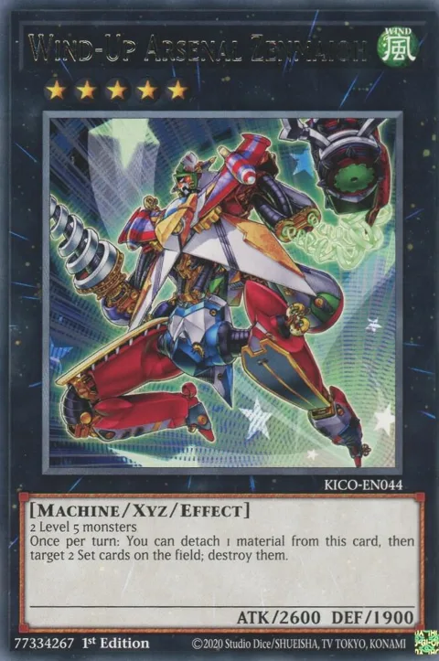 Wind-Up Arsenal Zenmaioh KICO-EN044 Yu-Gi-Oh card from King's Court