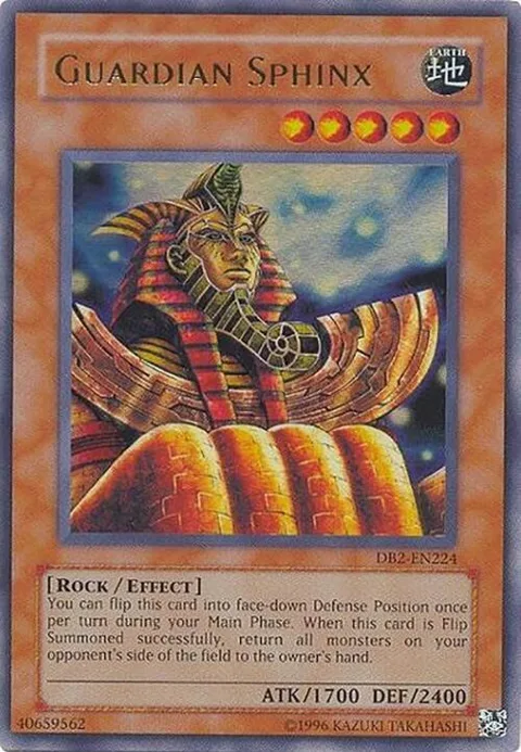 Guardian Sphinx DB2-EN224 Yu-Gi-Oh card from Dark Beginning 2