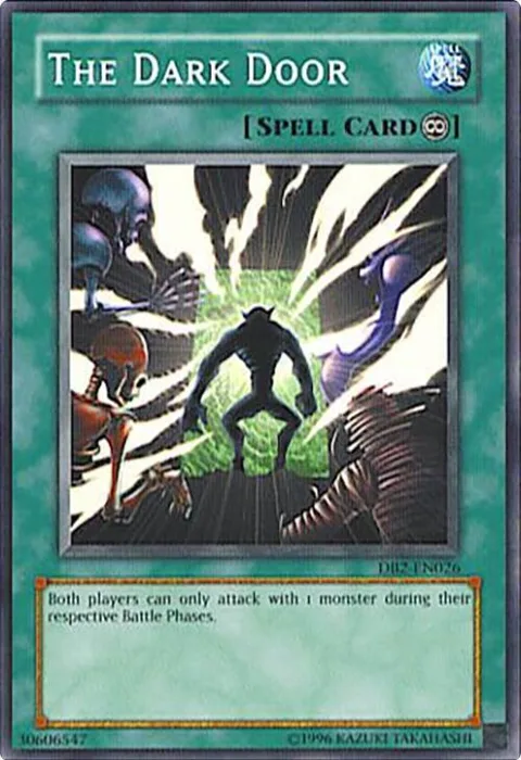 The Dark Door DB2-EN026 Yu-Gi-Oh card from Dark Beginning 2