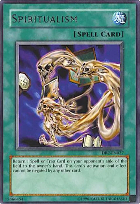 Spiritualism DB2-EN027 Yu-Gi-Oh card from Dark Beginning 2