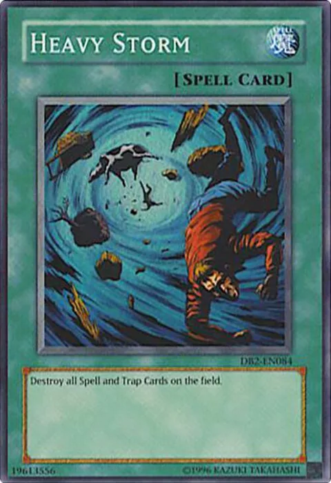 Heavy Storm DB2-EN084 Yu-Gi-Oh card from Dark Beginning 2