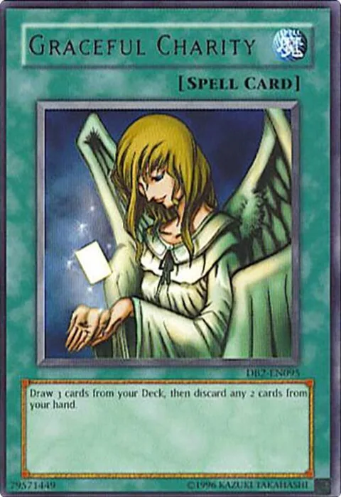 Graceful Charity DB2-EN095 Yu-Gi-Oh card from Dark Beginning 2