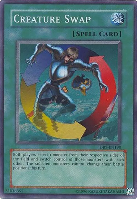 Creature Swap DB2-EN190 Yu-Gi-Oh card from Dark Beginning 2