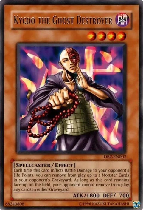 Kycoo the Ghost Destroyer DB2-EN002 Yu-Gi-Oh card from Dark Beginning 2