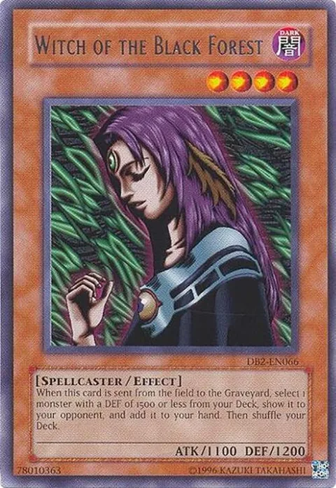 Witch of the Black Forest DB2-EN066 Yu-Gi-Oh card from Dark Beginning 2