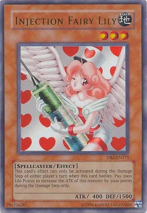 Injection Fairy Lily DB2-EN171 Yu-Gi-Oh card from Dark Beginning 2