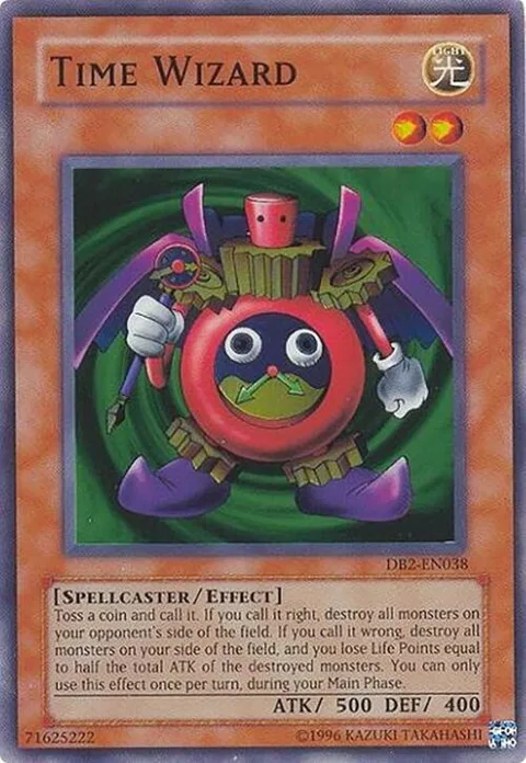 Time Wizard DB2-EN038 Yu-Gi-Oh card from Dark Beginning 2