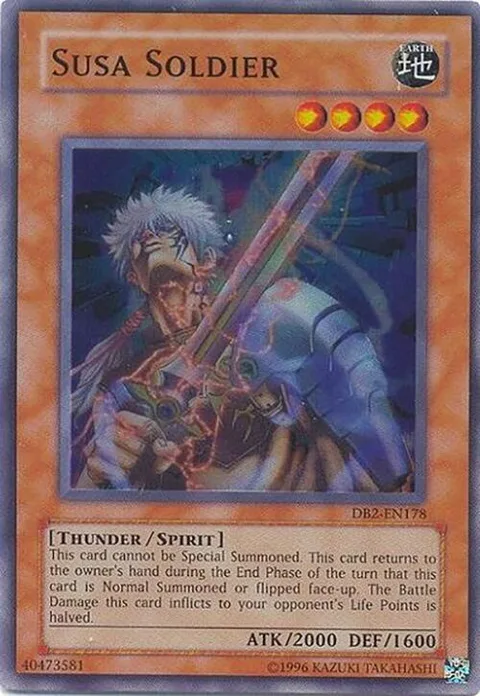 Susa Soldier DB2-EN178 Yu-Gi-Oh card from Dark Beginning 2