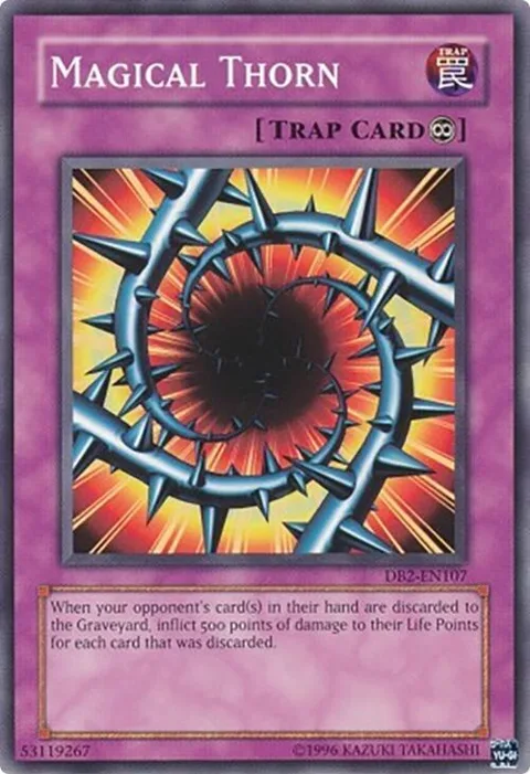Magical Thorn DB2-EN107 Yu-Gi-Oh card from Dark Beginning 2