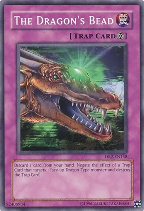 The Dragon's Bead DB2-EN158 Yu-Gi-Oh card from Dark Beginning 2
