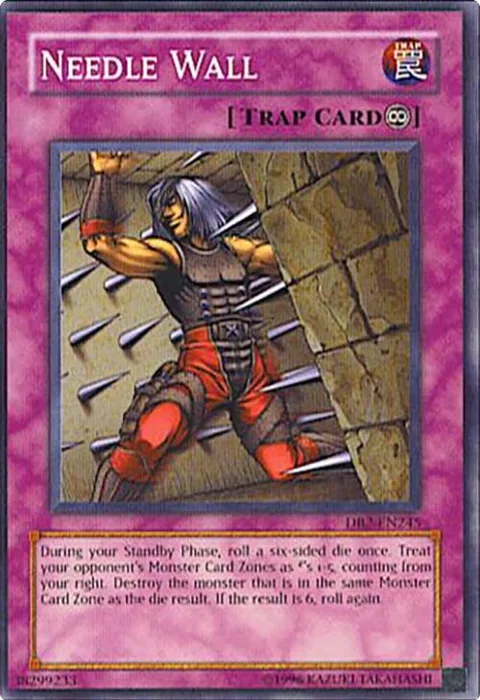 Needle Wall DB2-EN245 Yu-Gi-Oh card from Dark Beginning 2