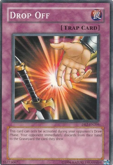 Drop Off DB2-EN205 Yu-Gi-Oh card from Dark Beginning 2