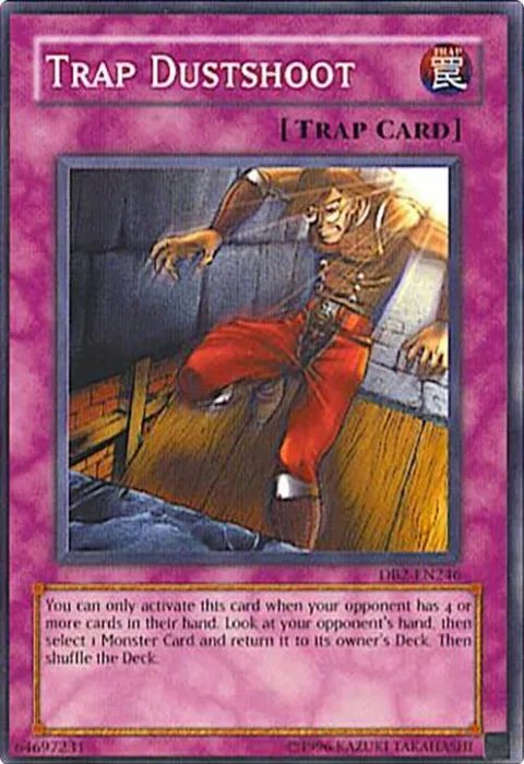 Trap Dustshoot DB2-EN246 Yu-Gi-Oh card from Dark Beginning 2