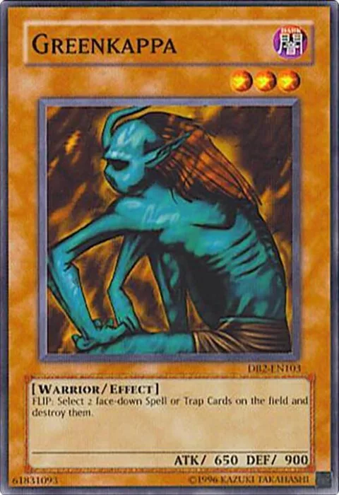 Greenkappa DB2-EN103 Yu-Gi-Oh card from Dark Beginning 2