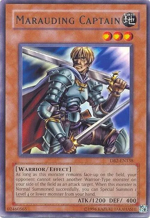 Marauding Captain DB2-EN138 Yu-Gi-Oh card from Dark Beginning 2