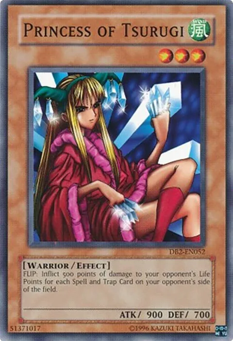 Princess of Tsurugi DB2-EN052 Yu-Gi-Oh card from Dark Beginning 2