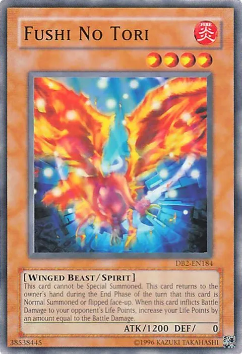 Fushi No Tori DB2-EN184 Yu-Gi-Oh card from Dark Beginning 2