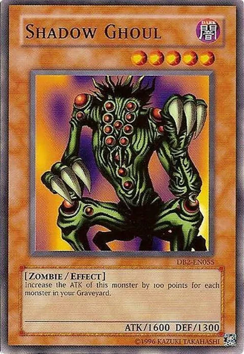 Shadow Ghoul DB2-EN055 Yu-Gi-Oh card from Dark Beginning 2