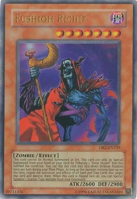 Fushioh Richie DB2-EN229 Yu-Gi-Oh card from Dark Beginning 2