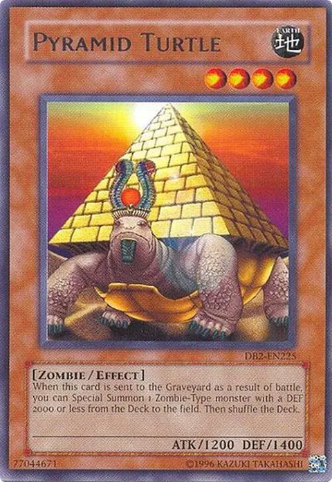 Pyramid Turtle DB2-EN225 Yu-Gi-Oh card from Dark Beginning 2