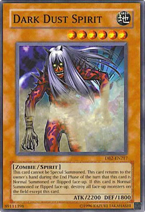 Dark Dust Spirit DB2-EN217 Yu-Gi-Oh card from Dark Beginning 2