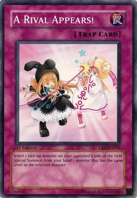 A Rival Appears! CRV-EN054 1st Edition Yu-Gi-Oh card from Cybernetic Revolution