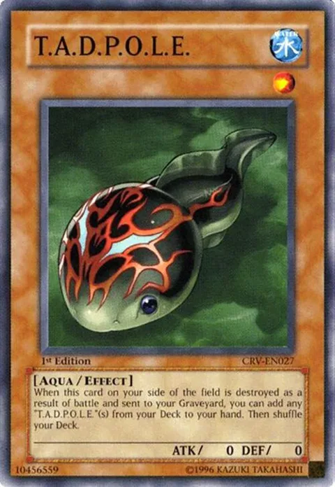 T.A.D.P.O.L.E. CRV-EN027 1st Edition Yu-Gi-Oh card from Cybernetic Revolution
