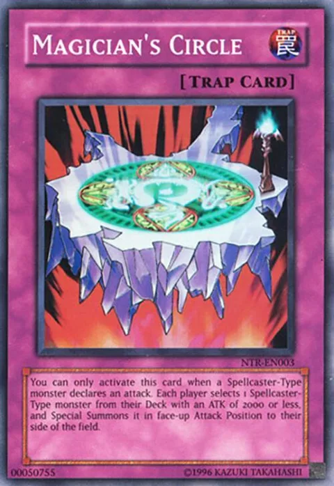 Magician's Circle NTR-EN003 Yu-Gi-Oh card from Nintendo DS Nightmare of Troubadour