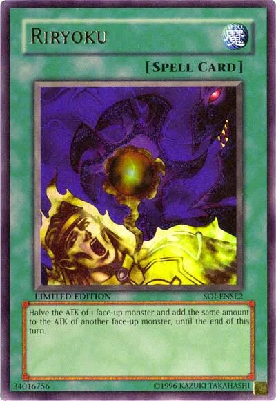 Riryoku EU SOI-ENSE2 Yu-Gi-Oh card from Shadow of Infinity