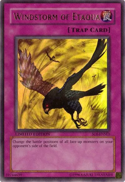 Windstorm of Etaqua EU SOI-ENSE3 Yu-Gi-Oh card from Shadow of Infinity