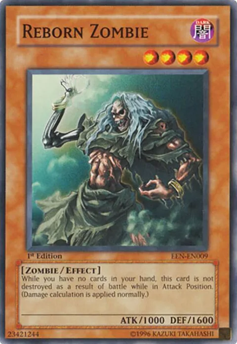 Reborn Zombie EEN-EN009 1st Edition Yu-Gi-Oh card from Elemental Energy