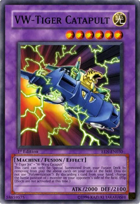 VW-Tiger Catapult EEN-EN030 Yu-Gi-Oh card from Elemental Energy