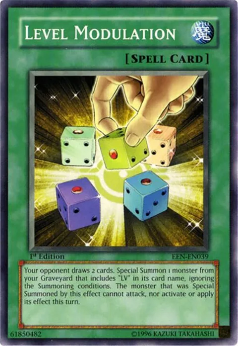 Level Modulation EEN-EN039 1st Edition Yu-Gi-Oh card from Elemental Energy