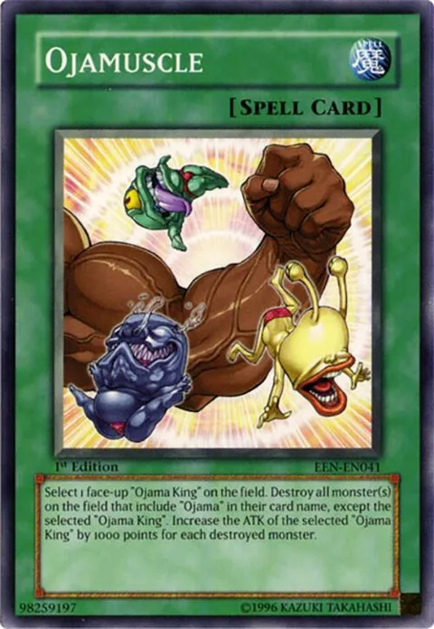 Ojamuscle EEN-EN041 Unlimited Yu-Gi-Oh card from Elemental Energy