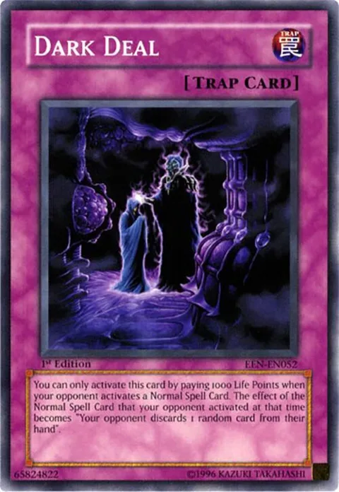 Dark Deal EEN-EN052 1st Edition Yu-Gi-Oh card from Elemental Energy