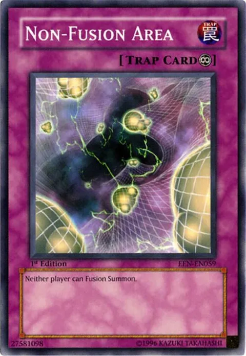 Non-Fusion Area EEN-EN059 1st Edition Yu-Gi-Oh card from Elemental Energy