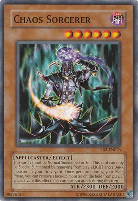 Chaos Sorcerer DR2-EN023 Yu-Gi-Oh card from Dark Revelation Volume 2