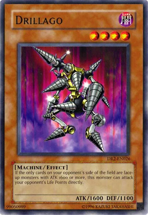 Drillago DR2-EN026 Yu-Gi-Oh card from Dark Revelation Volume 2