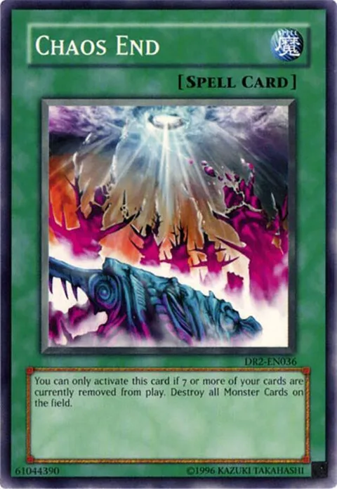 Chaos End DR2-EN036 Yu-Gi-Oh card from Dark Revelation Volume 2