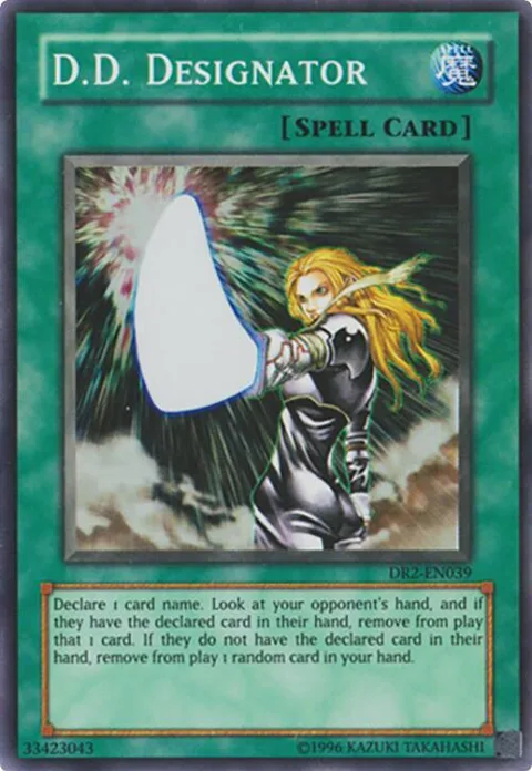 D.D. Designator DR2-EN039 Yu-Gi-Oh card from Dark Revelation Volume 2