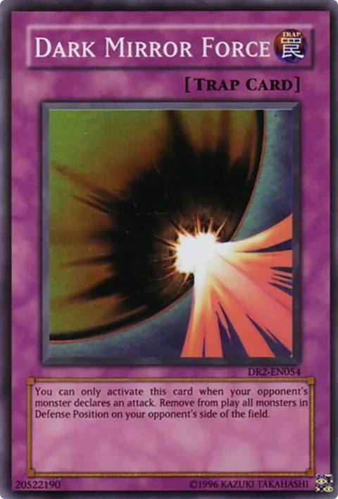 Dark Mirror Force DR2-EN054 Yu-Gi-Oh card from Dark Revelation Volume 2