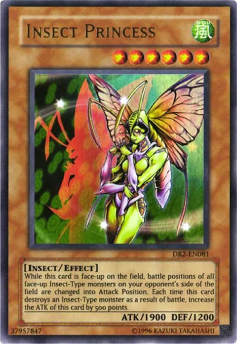 Insect Princess DR2-EN081 Yu-Gi-Oh card from Dark Revelation Volume 2